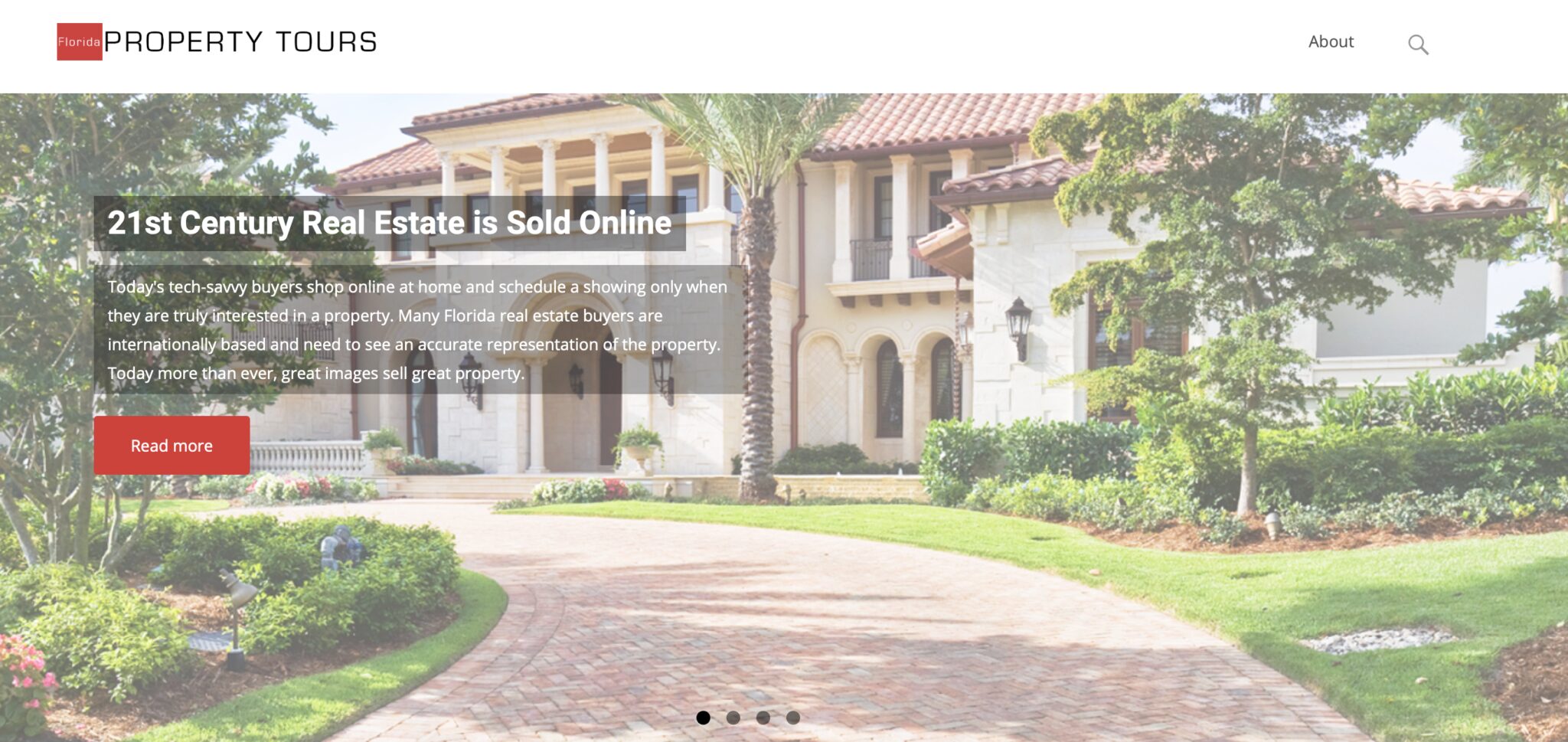 Real Estate Photography Website