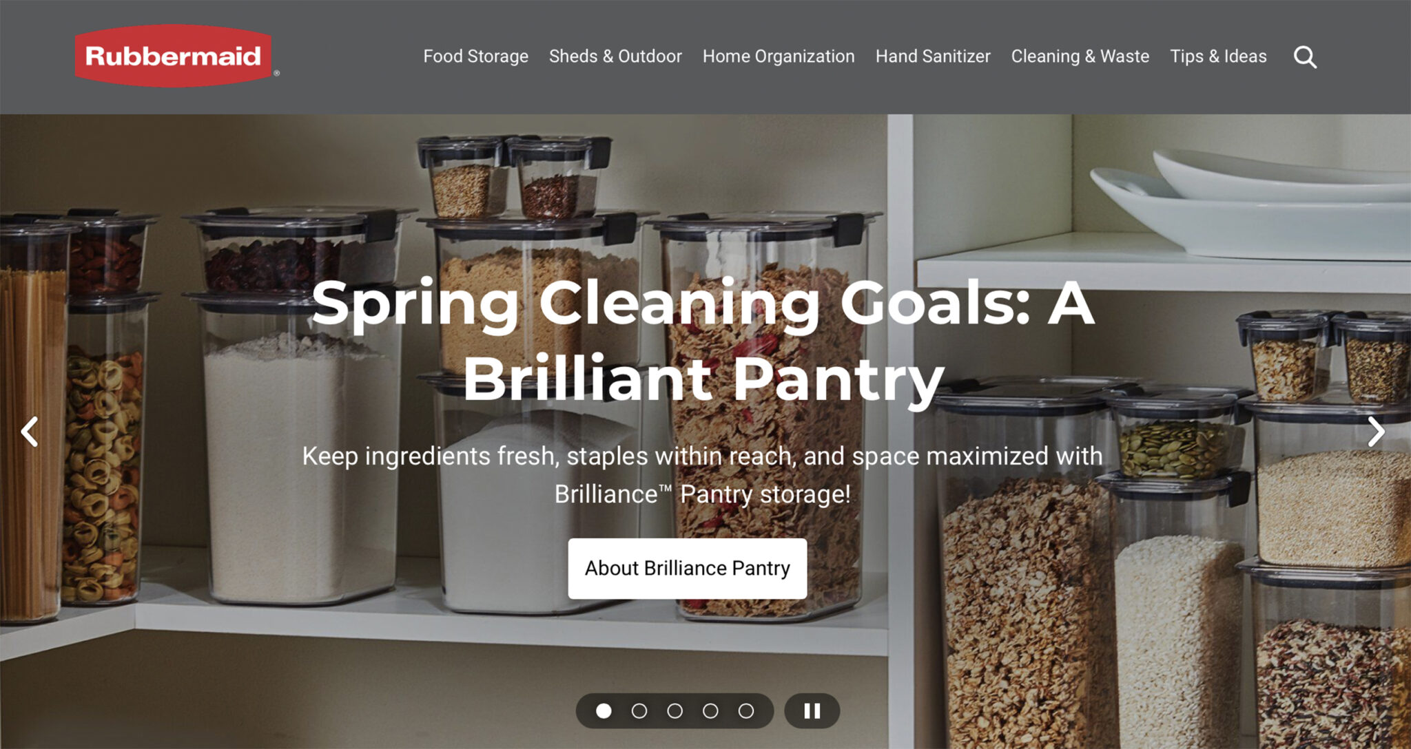 Rubbermaid.com: eCommerce site - optimization projects