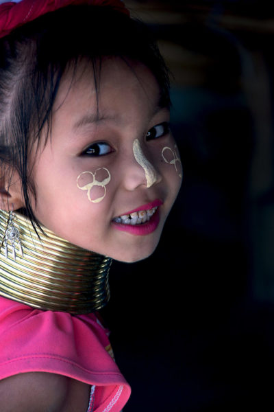 Culture: Young Girl from the Hill Tribe, Thailand