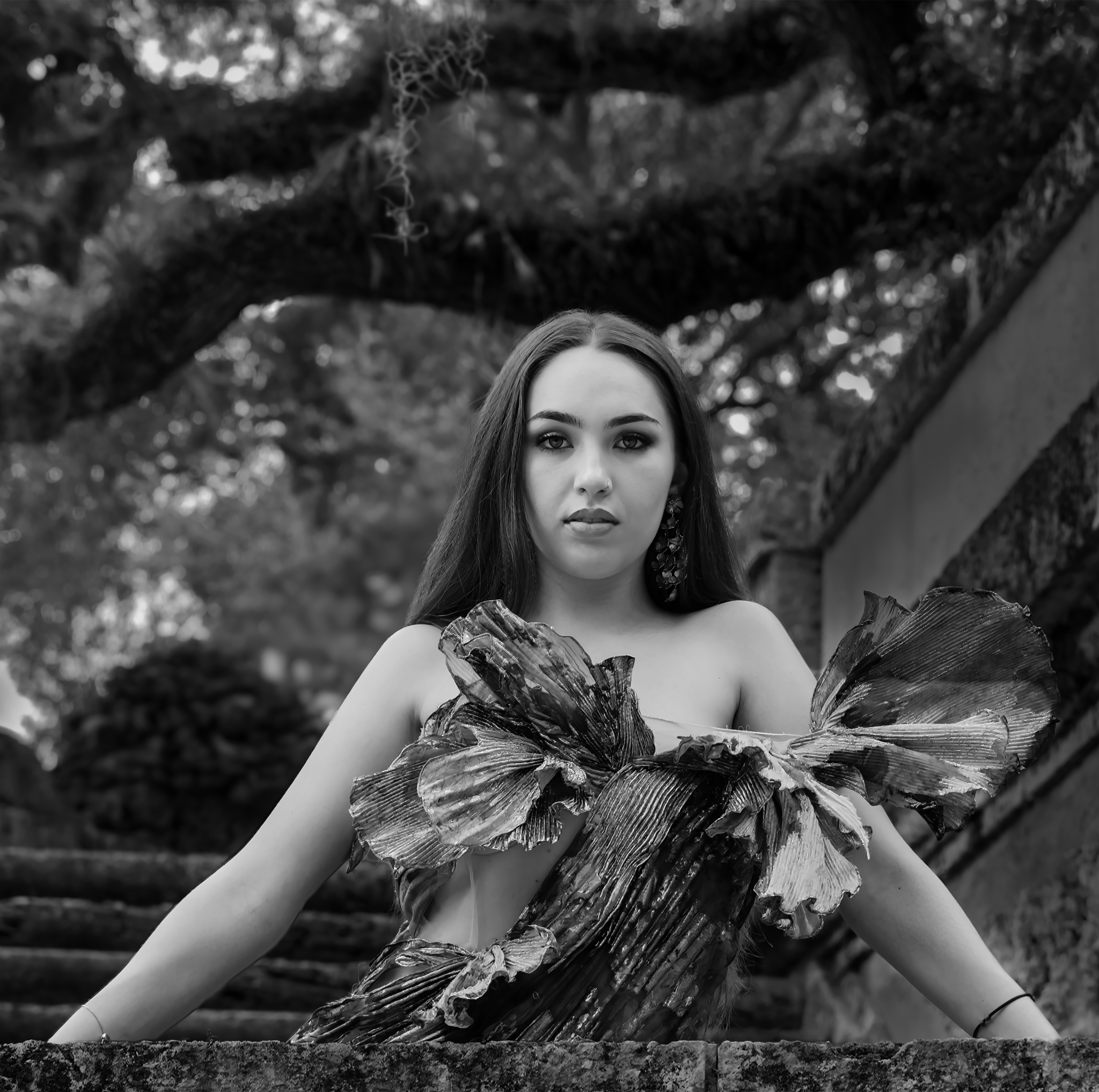 Portrait at Vizcaya, Miami, 2023 - by Diann C. Johnson