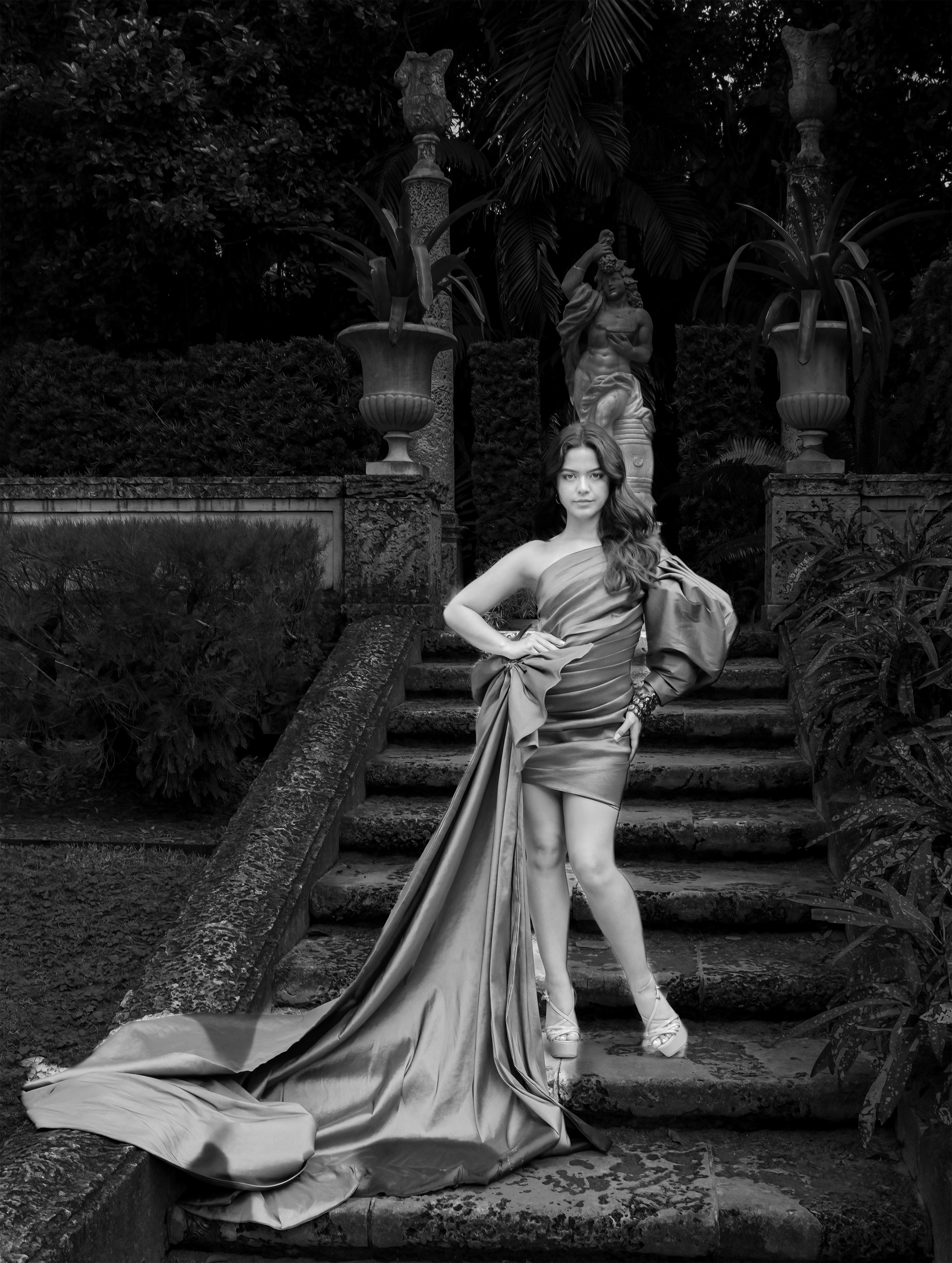 Portrait at Vizcaya, Miami, 2023 - by Diann C. Johnson