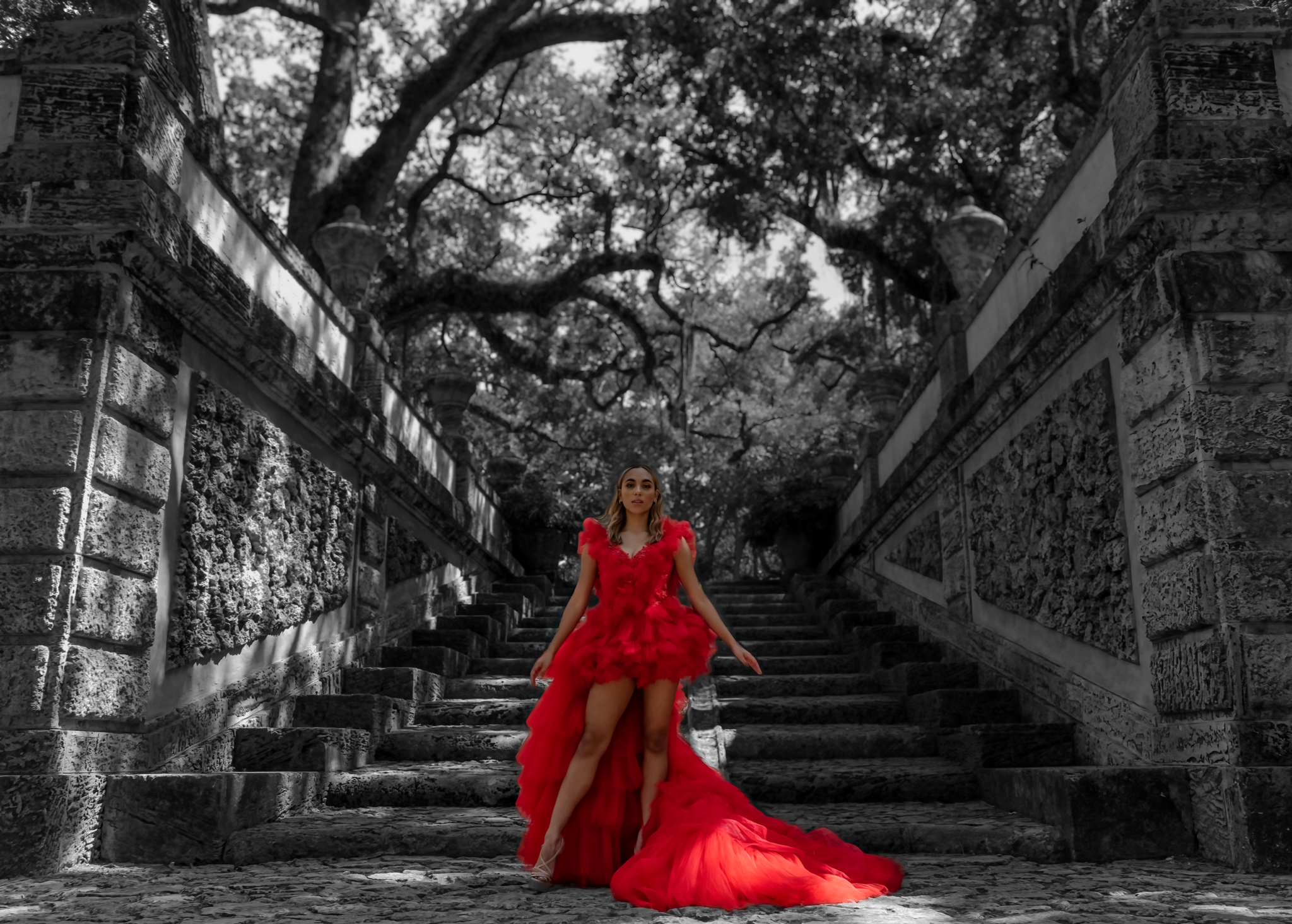 Portrait at Vizcaya, Miami, 2023 - by Diann C. Johnson
