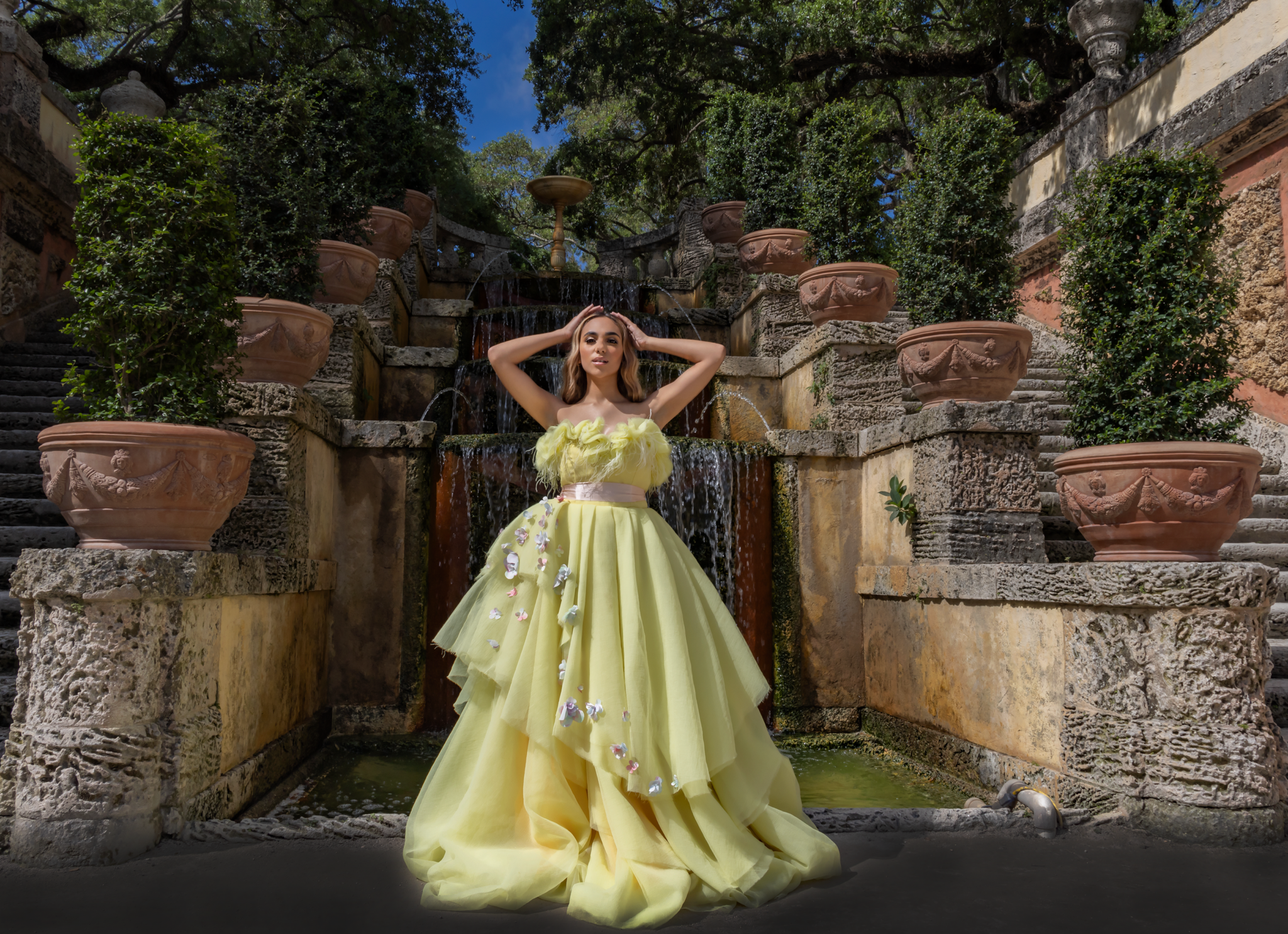 Portrait at Vizcaya, Miami, 2023 - by Diann C. Johnson